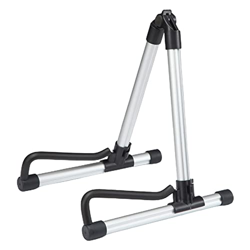 Newaner Universal Tragbarer A-Frame-Gitarrenständer für Akustikgitarre, E-Gitarre & Bassgitarre
