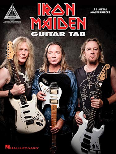 Iron Maiden: Guitar Tab - 25 Metal Masterpieces (Guitar Recorded Version): Songbook, Tabulatur für Gitarre